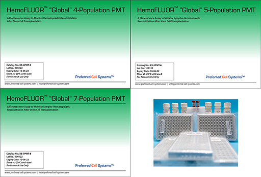 HemoFLUOR™ PMT "Global": A fluorescence "Global" assay to monitor lymphocyte-hematopoietic reconstitution in patients after stem cell transplantation